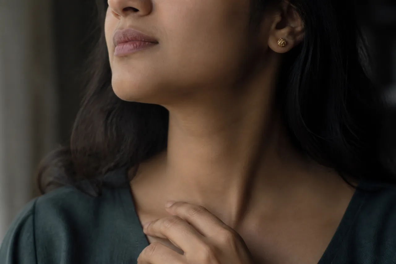 Throat & Voice — a still from the practice's own concept visuals.